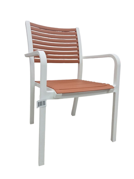 Silla Banda para Restaurante Rojo Coral