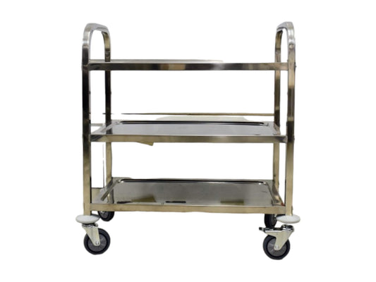 Carro Exhibidor para Comida 3 Niveles 75 x 40 cm